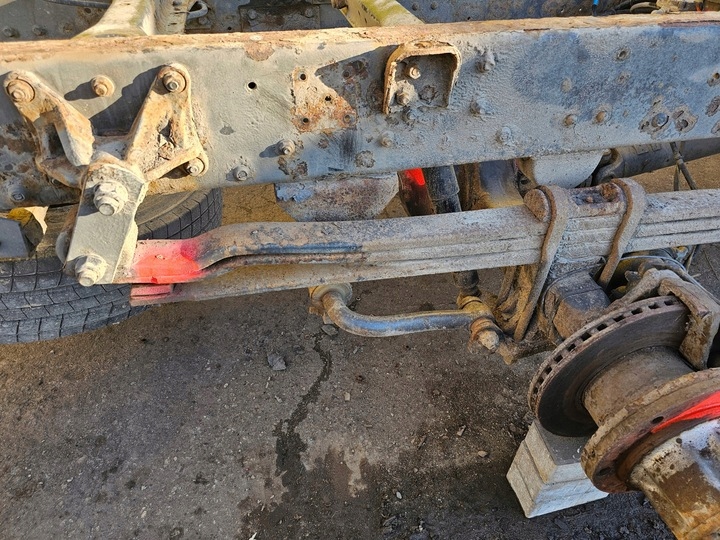 Ресора задній задній лівий правий 3 щітки 7 cm 160 cm renault midlum диски 17,5 Оригінал