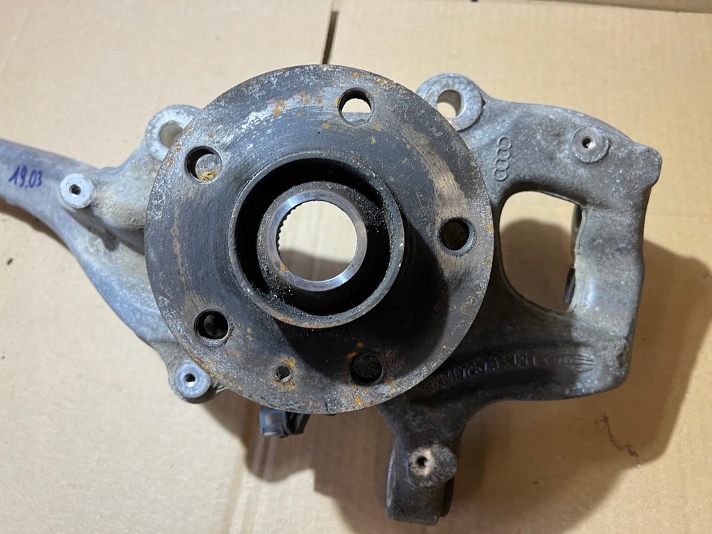 фото №9, Audi поворотний кулак ліва передня лівий перед важелі 4g0407241c 8k0407257abs