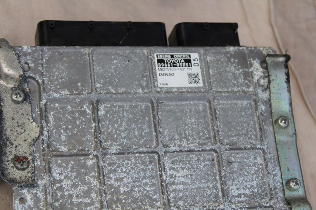 фото №13, Набор стартовый бортовой компьютер ключ toyota avensis t27 2.2 150 km 89661-05d51