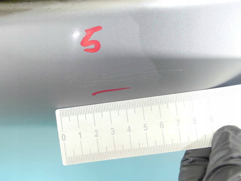 фото №10, Крышка багажника задняя стекло seat ibiza iii 6l серебристый s7n