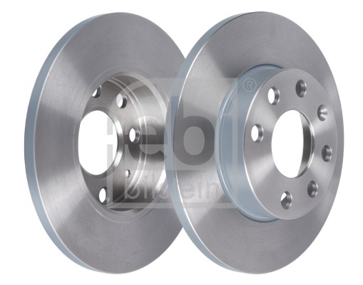 фото №16, Febi 08504 диск opel astra 91-00, corsa 87-00 -