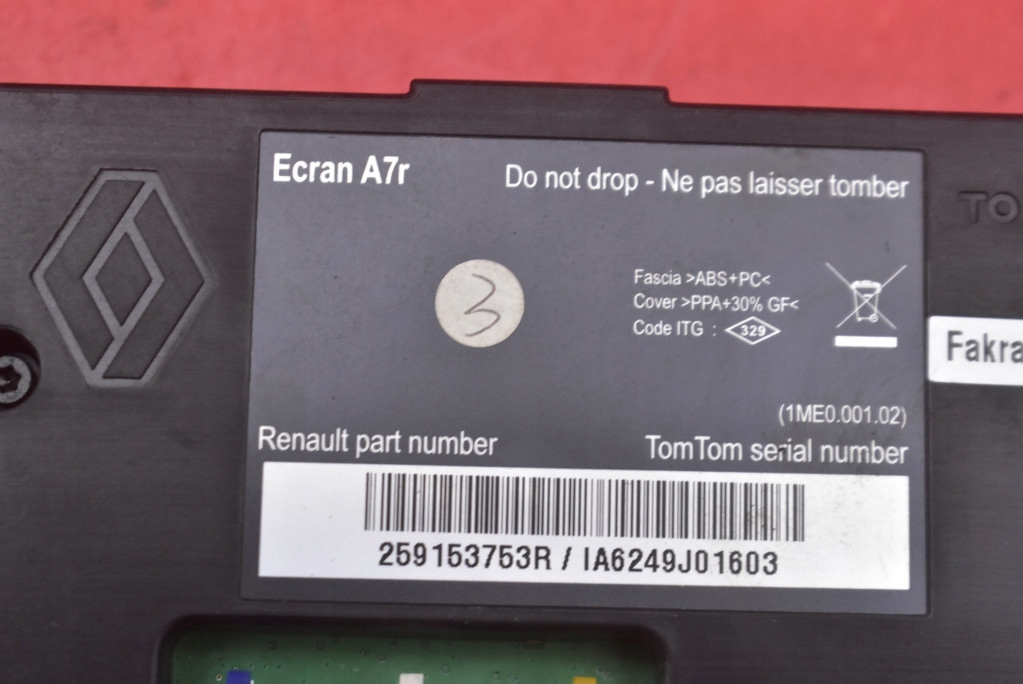 фото №3, Дисплей 259153753r renault laguna 3 iii 07-11