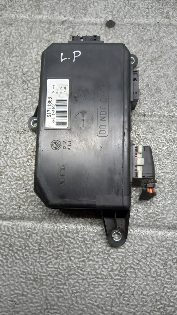 фото №1, Модуль дверь левый перед fiat stilo 03r 1.9td