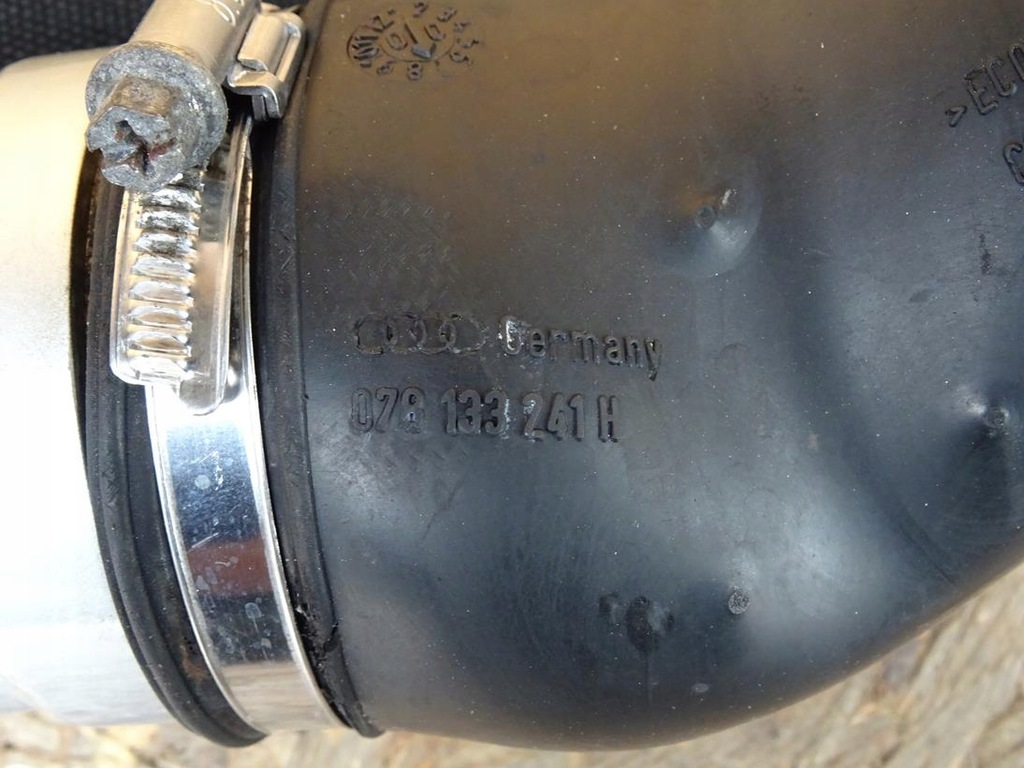 фото №12, Audi rs4 b5 2.7t 2.7 biturbo asj труба y всмоктувальна повітря повітрозабірник 078133851f