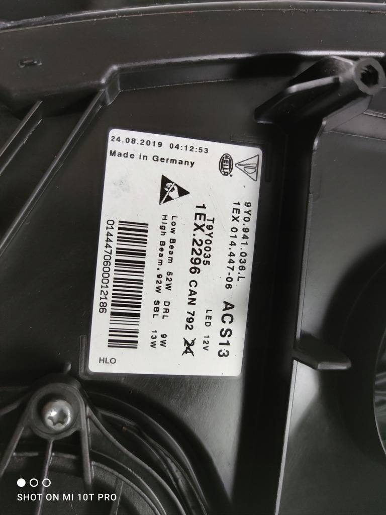 фото №14, Porsche cayenne iii лампа правая f-led matrix 17-