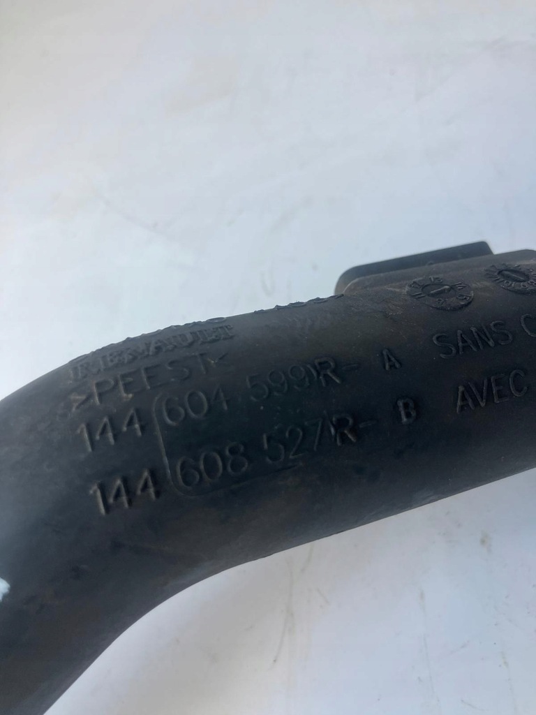 фото №2, Труба интеркулер renault clio iv 1.5 dci 144604599r