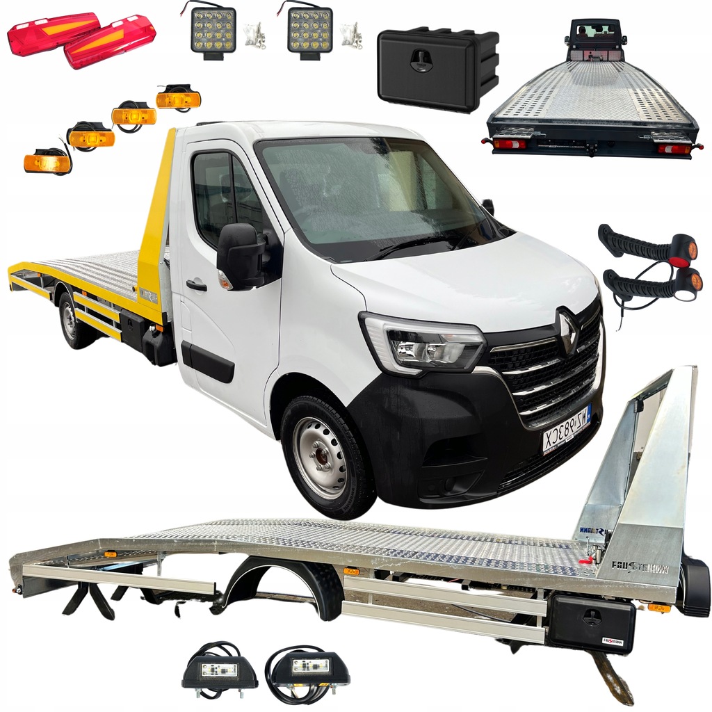 фото №1, Эвакуатор обшивка эвакуатор renault master iv najazdy lohr pod wymiar