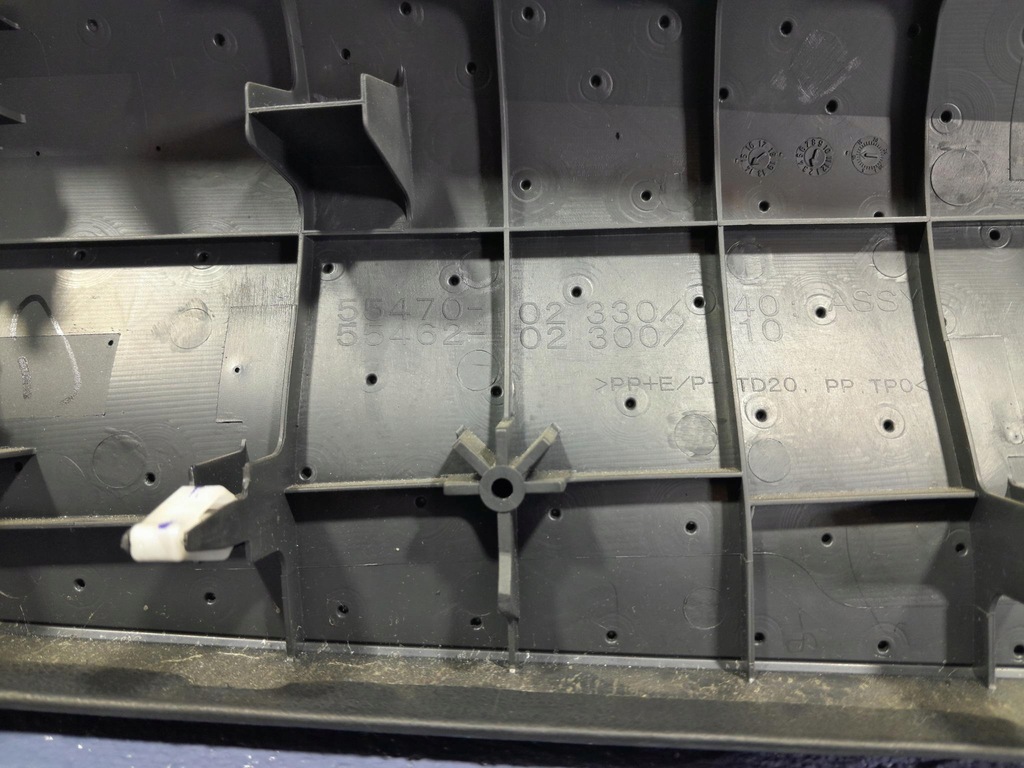 фото №6, Corolla e16 xi ґрати обдув молдинг панелі eu 55470-02330