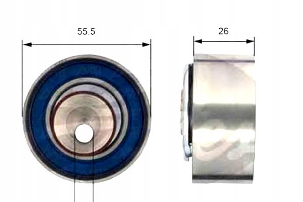 фото №2, Ролик натяжная ремень распределительного вала alfa romeo mito fi