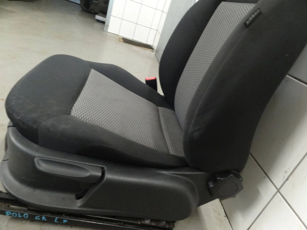 фото №5, Vw polo 6r v 2012 hb 5d сидіння водія лівий перед передній