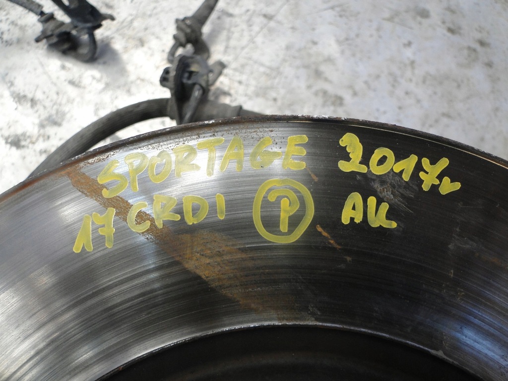 фото №5, Поворотный кулак перед kia sportage iv 1.7 crdi 2017 rok.