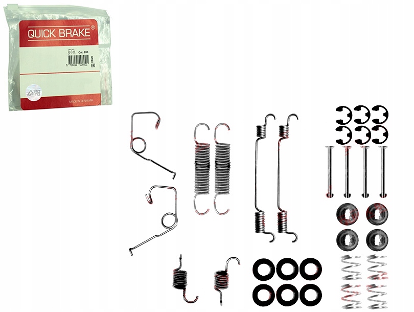 фото №1, Quick brake 105-0705 набір додаткових, гальмівні колодки гальмівні