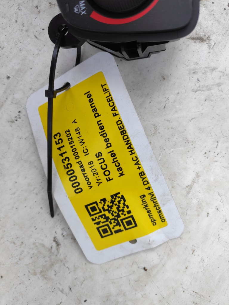 фото №3, Панель обдув кондиционера ford focus mk3 mk 3