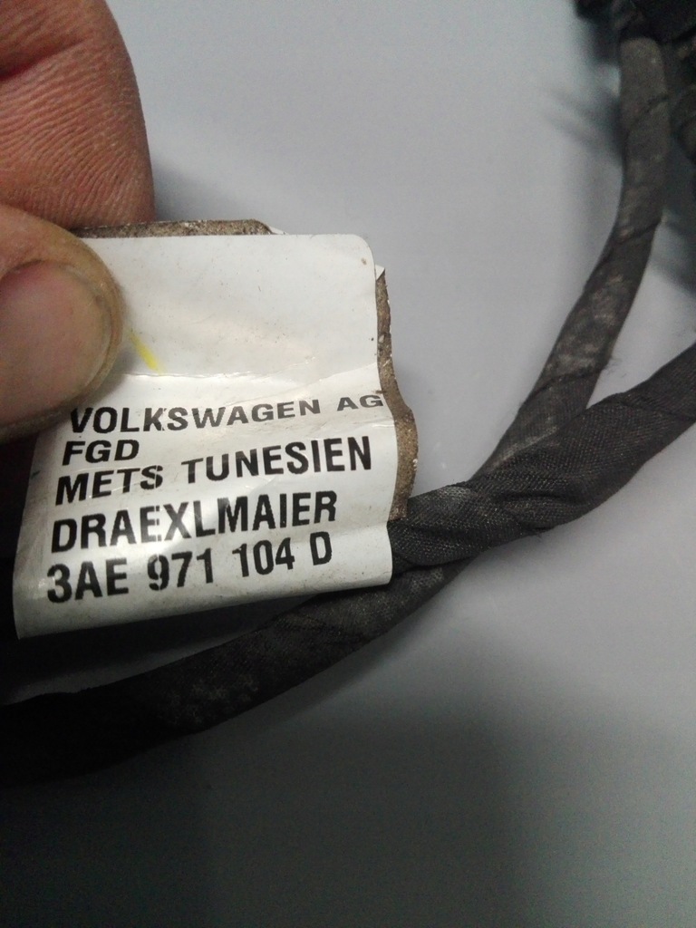 фото №9, Жгут pdc vw passat b7 3ae971104d