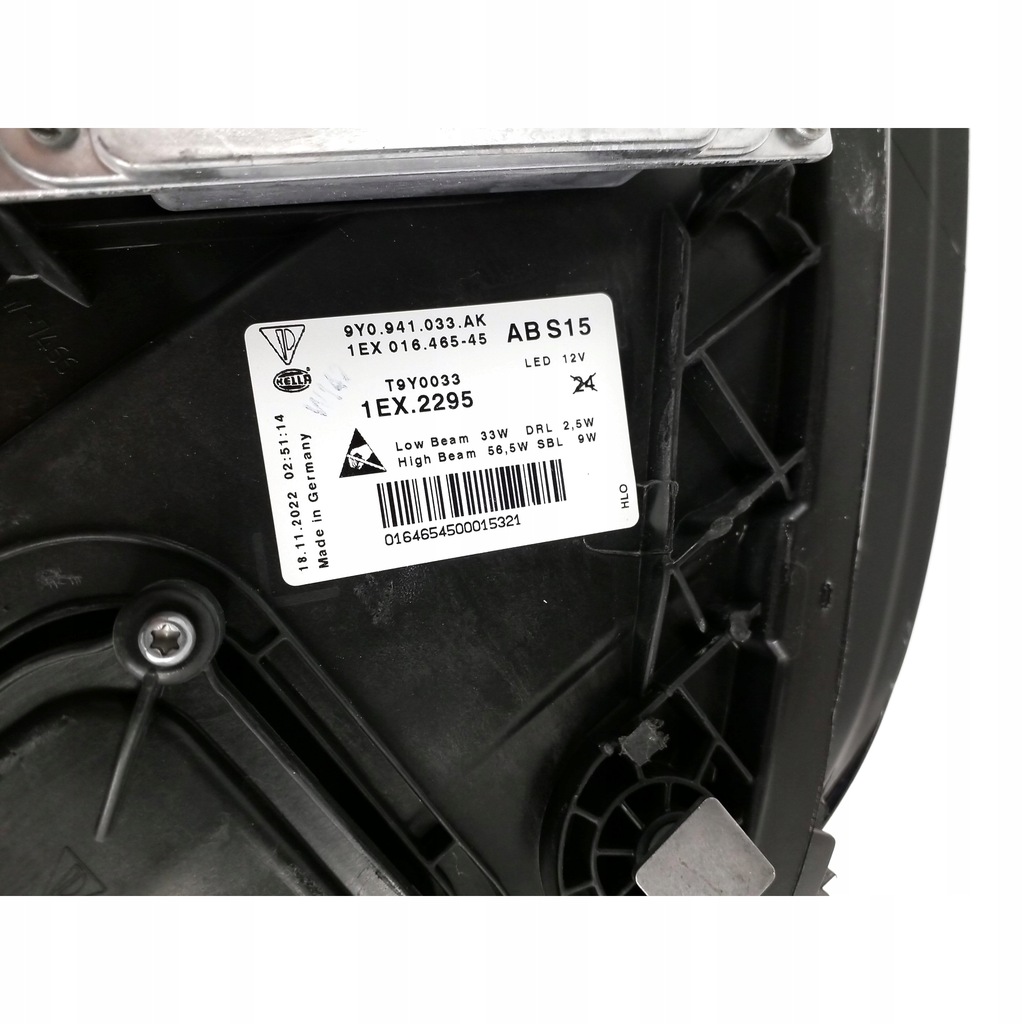 фото №8, Porsche cayenne 9ya фара 9y0941033ak лампа