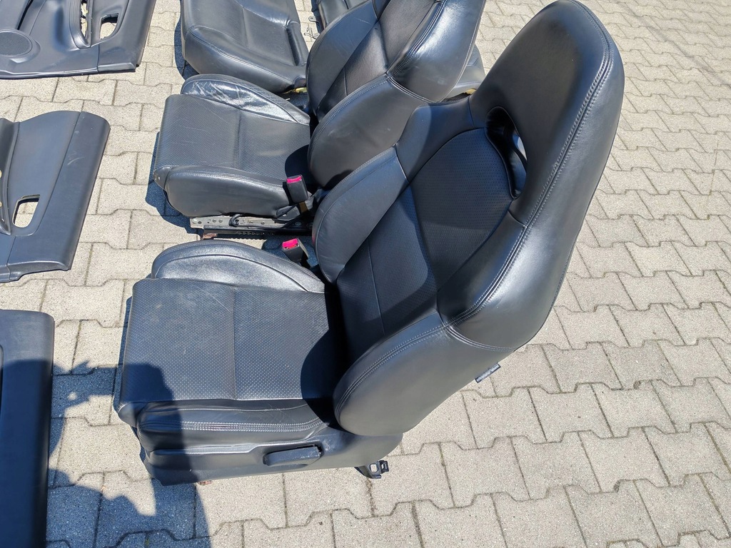 фото №14, Subaru impreza ii gd forester sg сиденья заднее сиденье обшивки комплект кожа