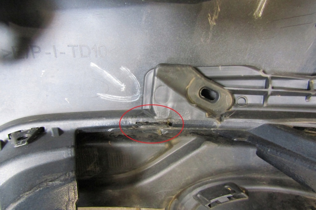 Бампер перед renault megane 3 3 рестайлинг  14-16 Цена