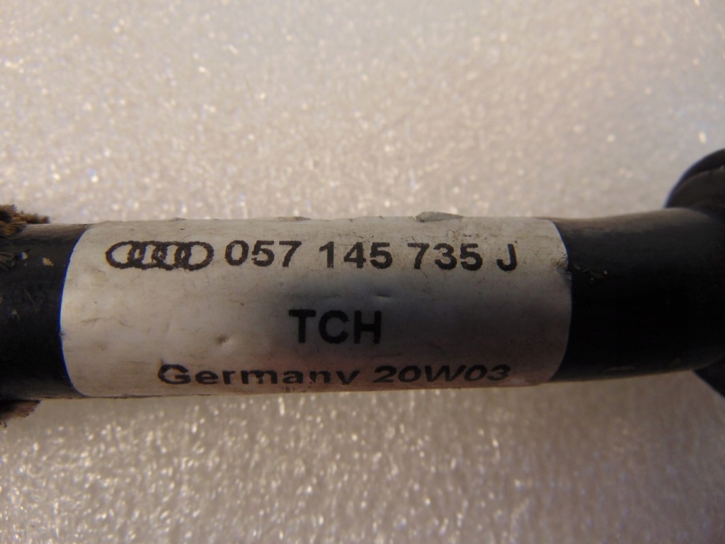 фото №4, 057145735j труба wąż шланг масляний 4.0 tdi