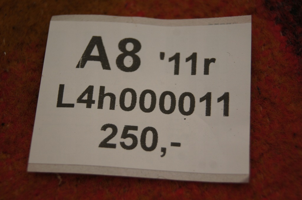 фото №12, Audi a8 d4 захист dekor панелі приладової панелі l4h000011 4h1857212