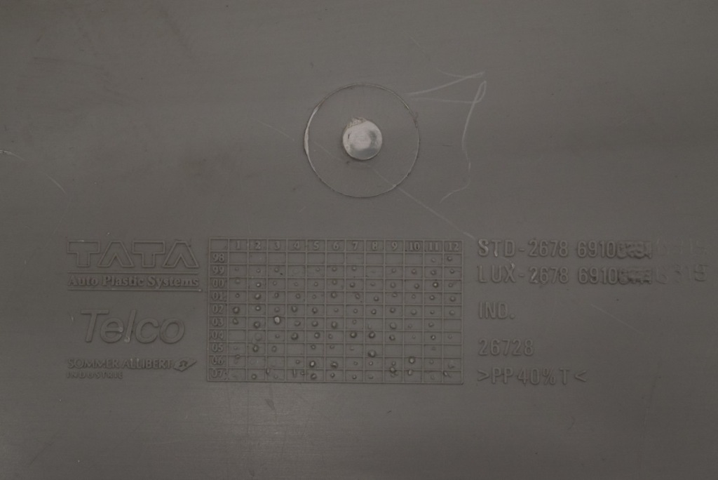 фото №3, Tata indica полиця багажника