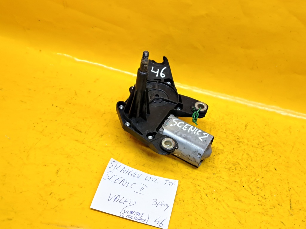 фото №3, Моторчик дворник задняя renault scenic ii valeo 3контакты