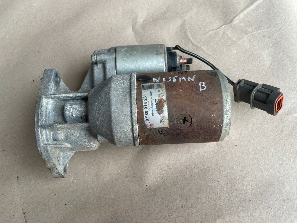 фото №1, Nissan pickup d21 2,4 b стартер