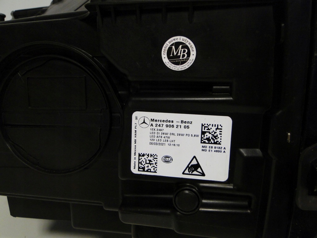 Mercedes glb x247 247 фара правий led high performance Недорого