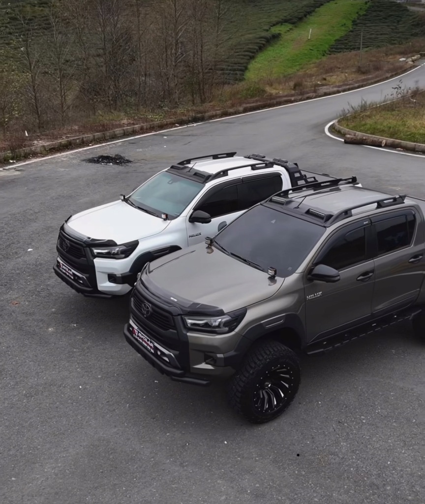 фото №6, Рейлинги кровельные falcon чёрные isuzu d-max