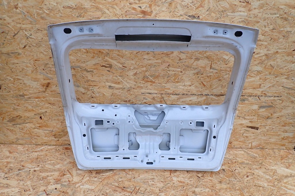 фото №16, Skoda fabia 3 iii 14- kombi крышка багажника багажника задняя 6v9827159 белый