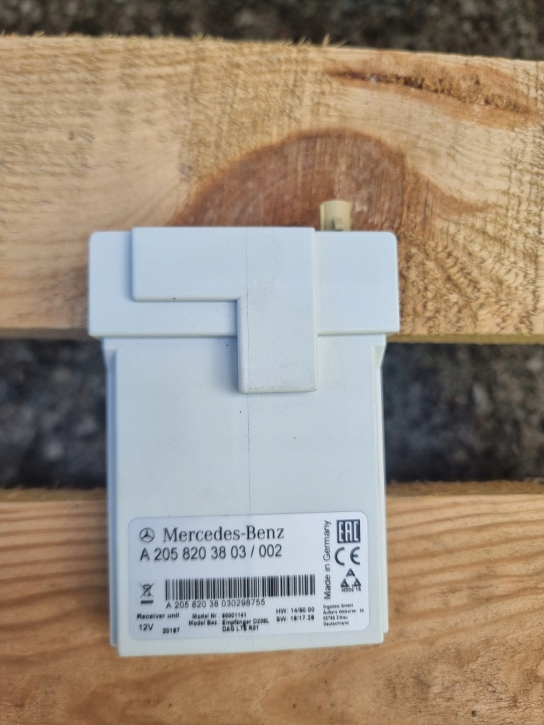 фото №1, Mercedes w205 c klasa модуль webasto telestart a2058203803