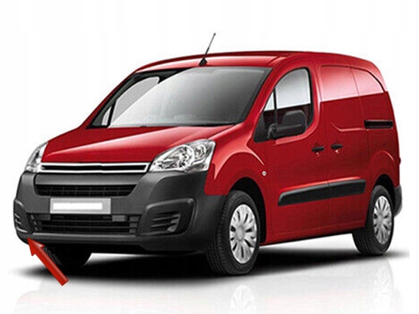 фото №4, Накладка заглушка бампера правая peugeot partner