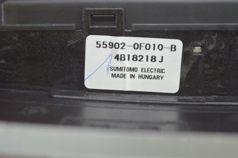 фото №7, Панель керування обдув кондиціонер 55900-0f030 toyota corolla verso 2 ii 01-06