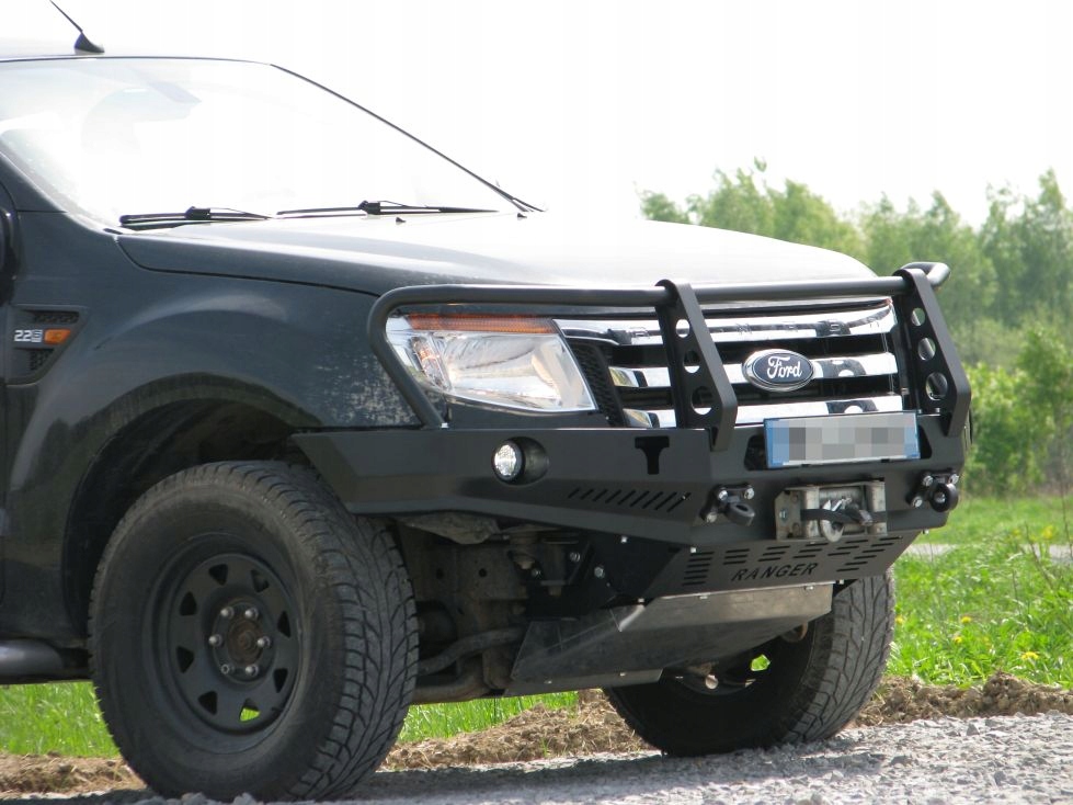 фото №7, Бампер ford ranger t6 11-15 перед с кенгурятник