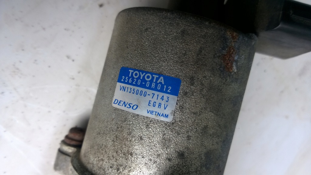 фото №5, Toyota corolla verso - клапан egr denso