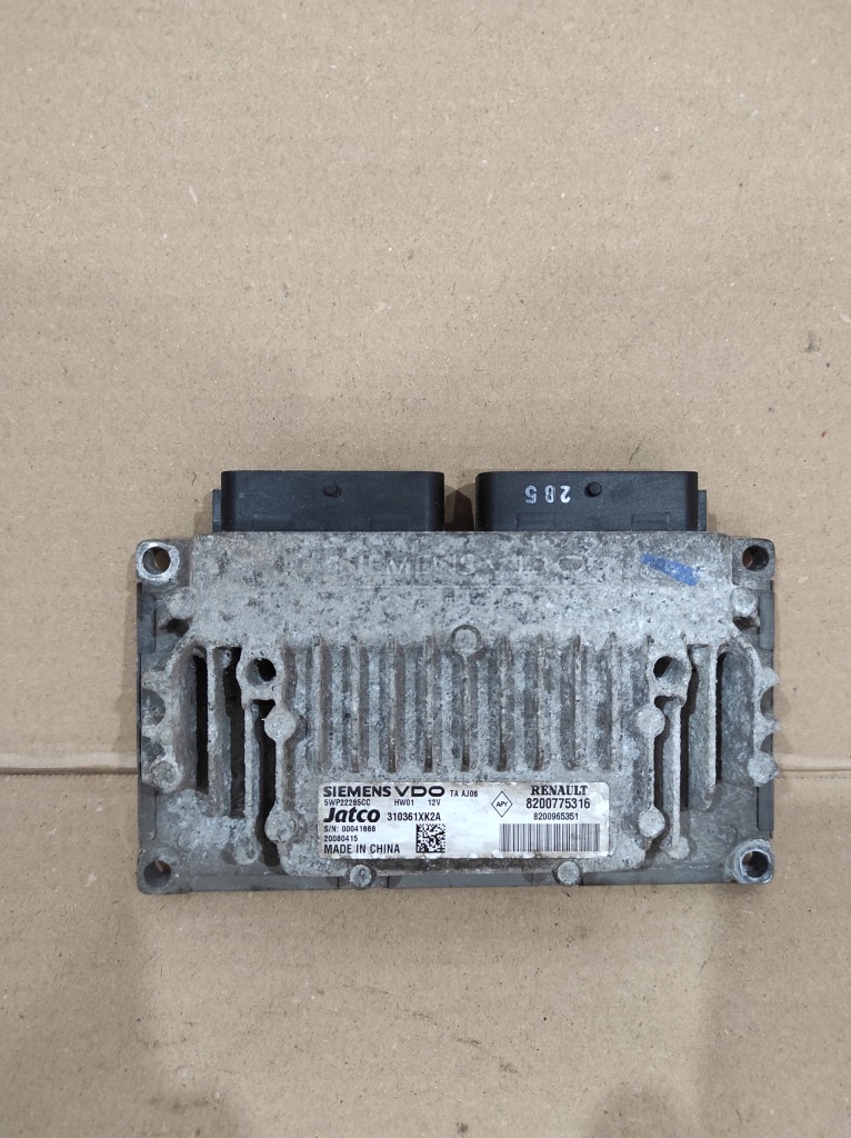 фото №1, Бортовий комп'ютер коробки передач renault laguna iii 8200775316 8200965351