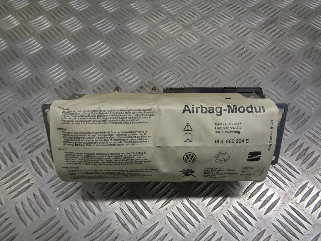 фото №1, Подушка подушка безопасности пассажира seat ibiza iii