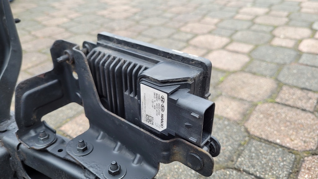 фото №5, Датчик защиты pieszego hyundai tucson iii радар distronic молдинг + радар