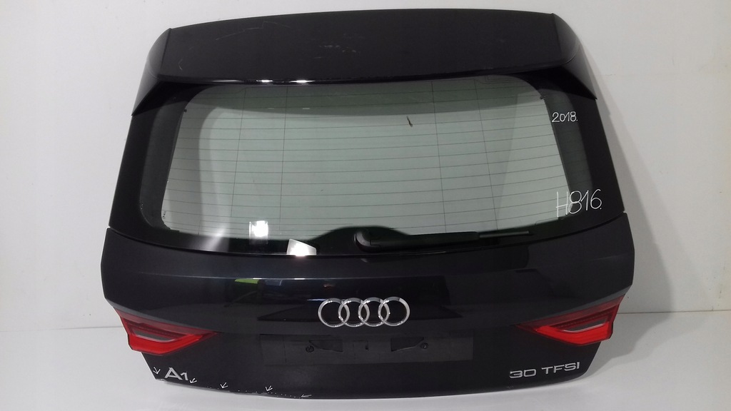 фото №1, Audi a1 ii задняя крышка багажника 2018 графитовая h816