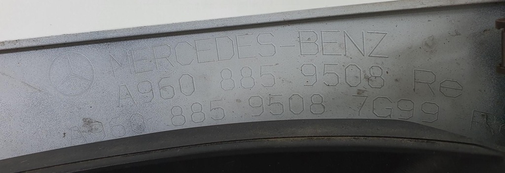 фото №11, Бампер перед уголок панель фары правый mercedes actros mp4 a9608859508