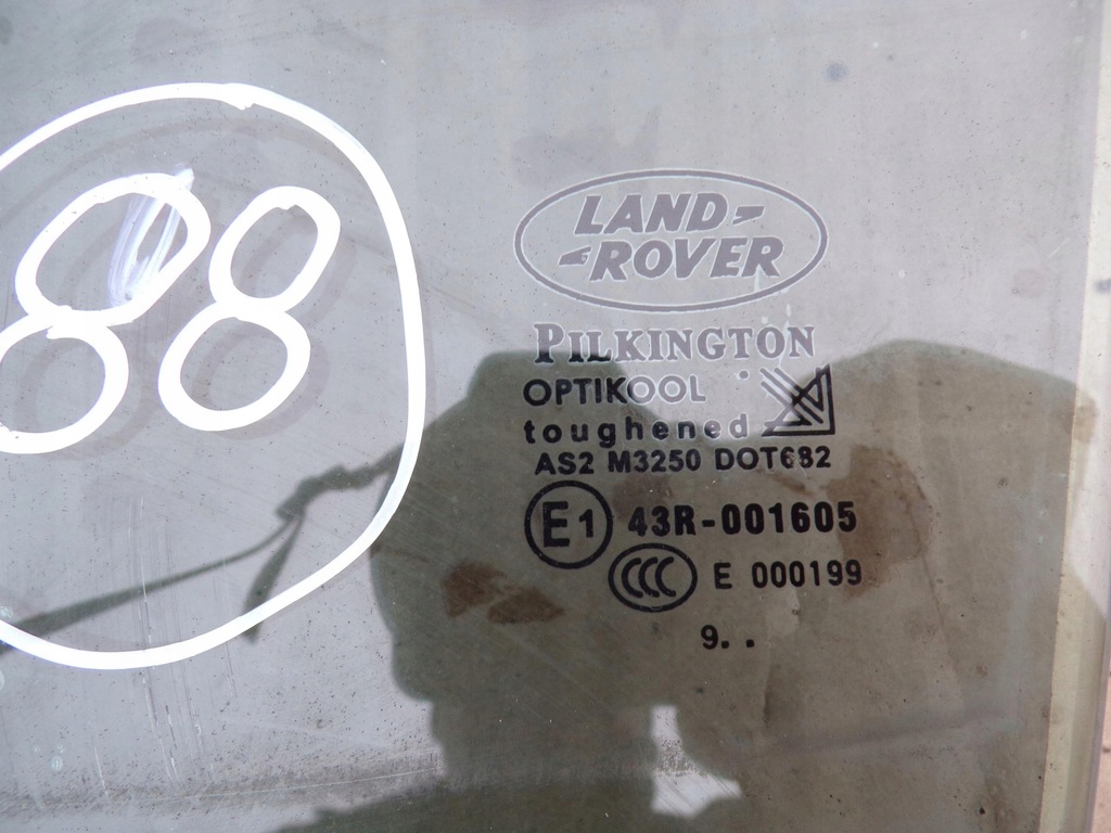 фото №6, Стекло дверь левый перед land rover discovery iv