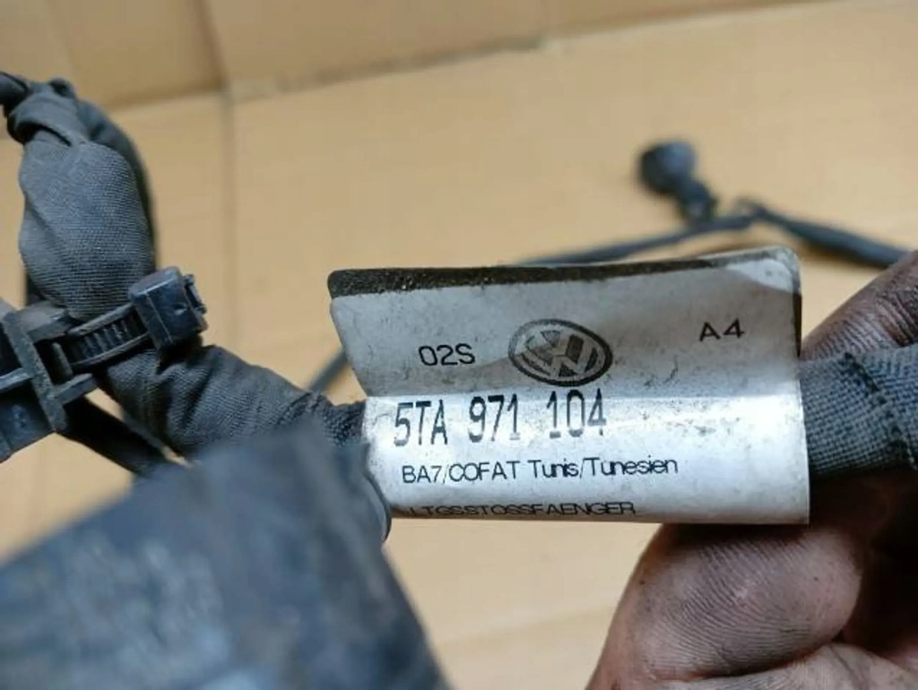 фото №9, Джгут pdc бампер задній vw touran 5ta971104 4 x pdc