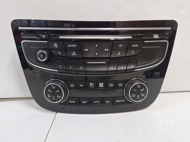 фото №1, Peugeot 508 i 1 панель обдув кондиціонера радіо jbl