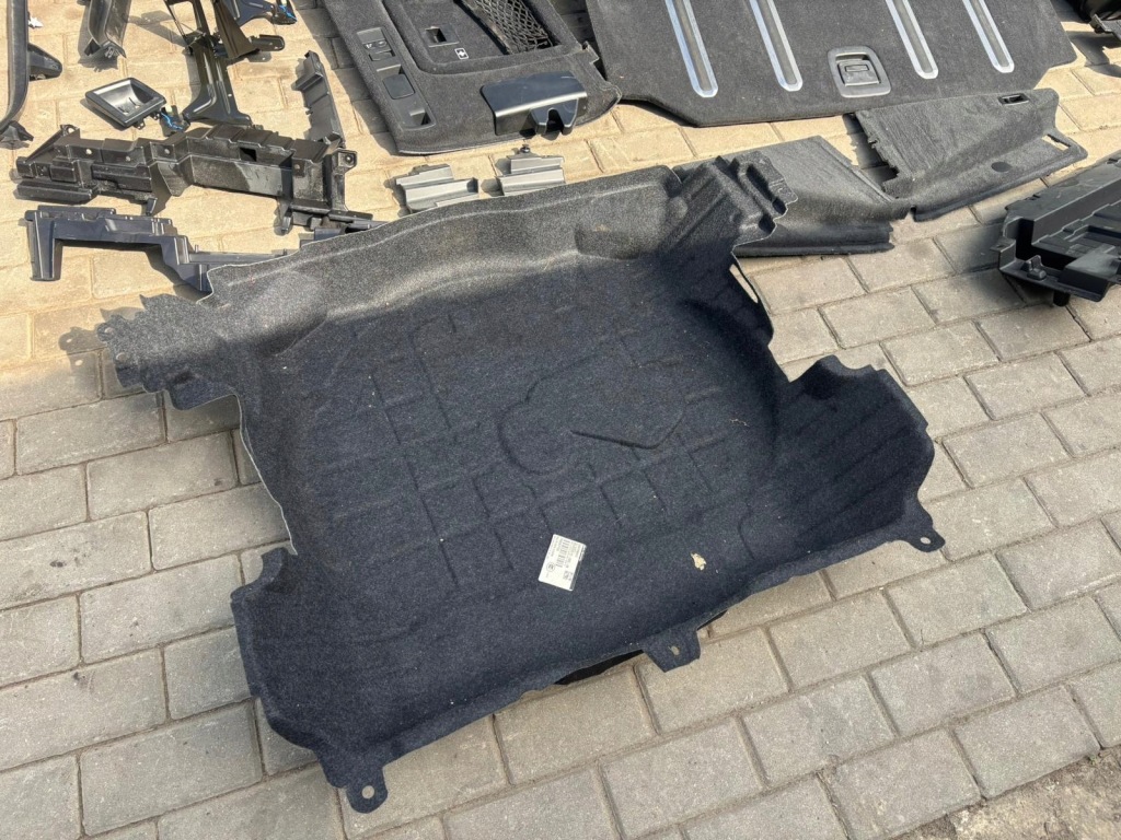 фото №5, Bmw x5 g05 обивка багажника задняя комплектная пол обшивка обшивки