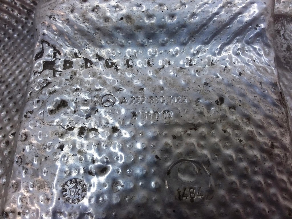 фото №4, Mercedes s w222 защита тепловая a2226801122
