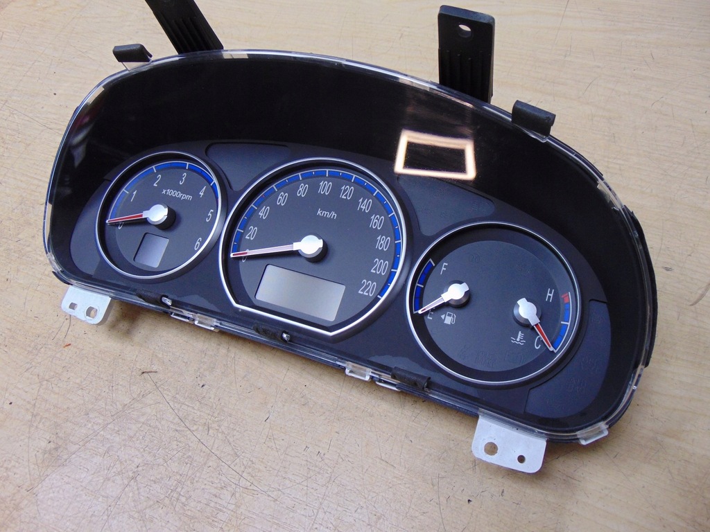 фото №5, Счетчик приборная панель hyundai santa fe ii 2.2d europa