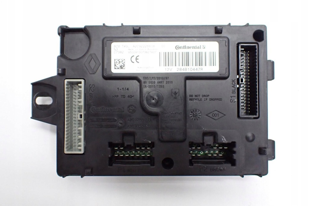 фото №1, Модуль блок керування bcm 284b10447r renault clio iv 18r