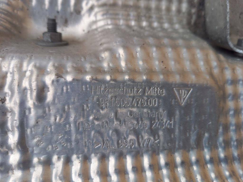 фото №10, Porsche 981 бампер задний балка усилитель задняя