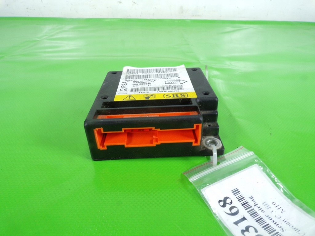 фото №1, Citroen c3 lift модуль датчик подушка безопасности 9651927580