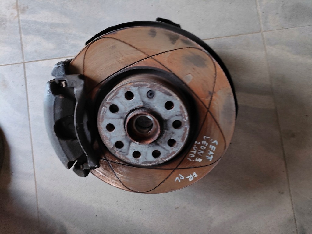 фото №1, Seat leon iii fr 2.0tdi ступица zwrotnicalewy перед