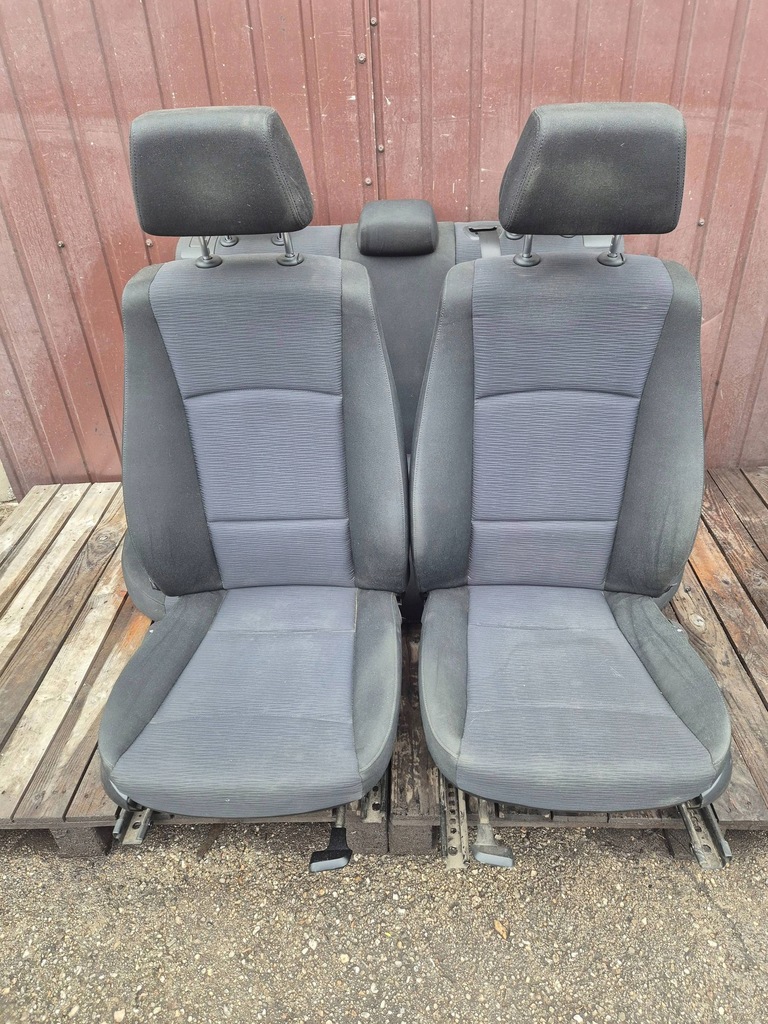 фото №7, Bmw x1 e84 2011 сиденья заднее сиденье обшивки комплект